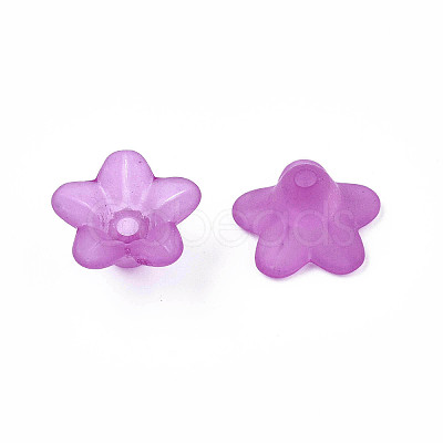 Transparent Acrylic Beads X-PL554-16-1