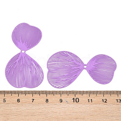 Spray Painted Iron Pendants IFIN-Z004-01C-1