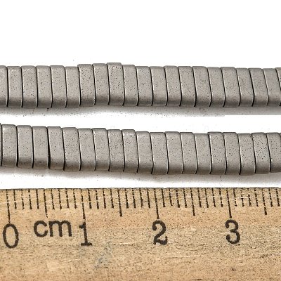 Electroplated Non-magnetic Synthetic Hematite Beads Strands G-C106-B01-11A-1