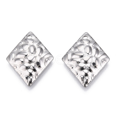 Non-Tarnish 304 Stainless Steel Pendants STAS-T063-198P-1