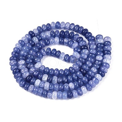 Glass Beads Strands GLAA-N059-5x8mm-18-1