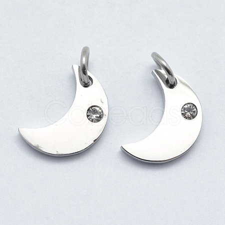 316 Surgical Stainless Steel Pendants STAS-J038-10P-1