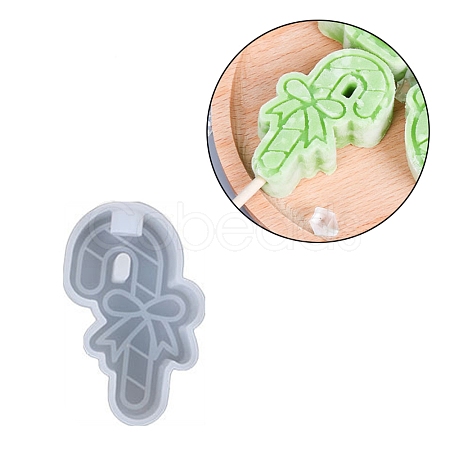 DIY Christmas Candy Cane Silicone Molds DIY-G058-F01-1
