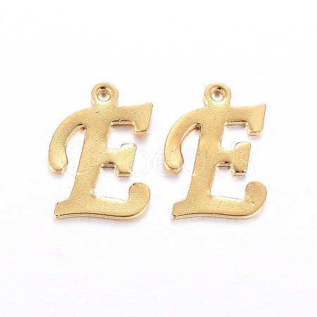 201 Stainless Steel Pendants X-STAS-O098-03G-E-1