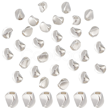 50Pcs Brass Spacer Beads KK-PH0006-36S-1