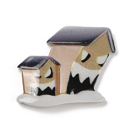 Hallowmas Opaque Resin Decoden Cabochons RESI-M044-01G-1