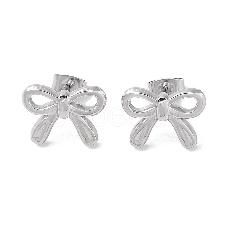 Non-Tarnish 304 Stainless Steel Stud Earrings EJEW-S227-30P-05-1