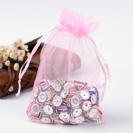 Organza Gift Bags with Drawstring LS-OP-R016-10x15cm-02-1