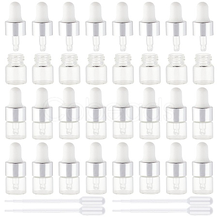 1ml Glass Dropper Bottles MRMJ-AR0001-01-1