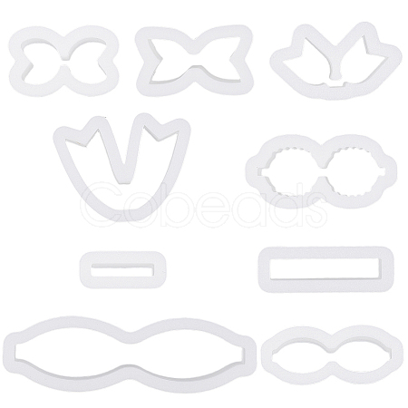 4 Boxs 4 Styles Plastic Molds DIY-SC0030-53A-1