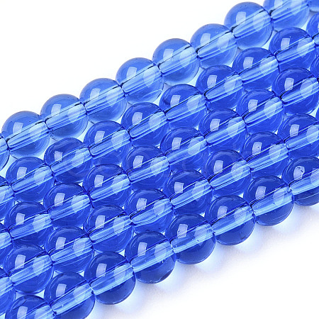 Transparent Glass Beads Strands LS-GLAA-T032-T4mm-04-1