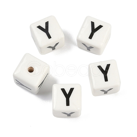 Porcelain Beads PORC-R003-08Y-1