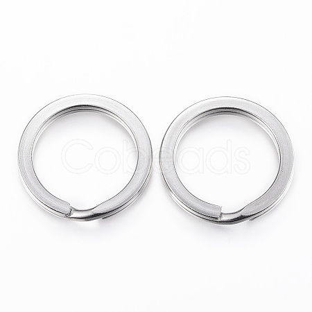 Tarnish Resistant 304 Stainless Steel Split Key Rings LS-STAS-P177-1.8x20mm-P-1