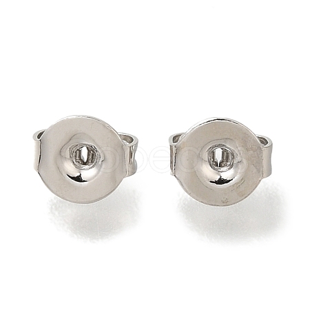 Rack Plating Brass Friction Ear Nuts KK-C081-04P-1