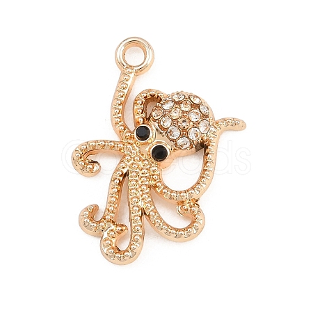 Alloy Rhinestone Pendants RB-CBA332B-05A-1