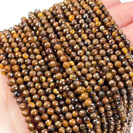 Natural Tiger Eye Beads Strands LS-G-M399-03C-1