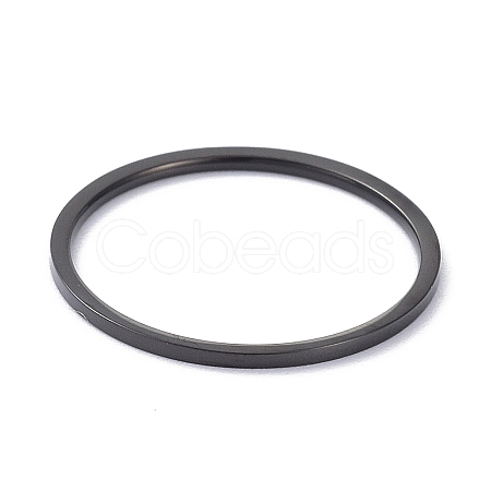 1mm Polished Plain Dome Finger Ring for Girl Women LS-RJEW-C012-02E-EB-1