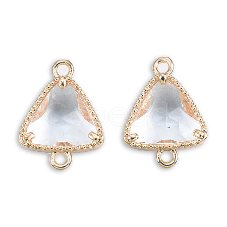 Transparent K9 Glass Connector Charms LS-GLAA-N038-60-F13-1
