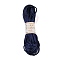 Polyester Embroidery Floss, Cross Stitch Threads, Marine Blue, 3mm, 20m/bundle