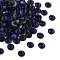 Preciosa&reg Crystal Hotfix Flatback Stones, Czech Crystal, Round(438 11 612 Chaton Rose VIVA 12 &reg), 30280 Dark Indigo, SS8(2.3~2.5mm)