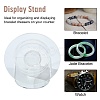 Organic Glass Bracelets/Bangles Display X-BDIS-N002-01-4