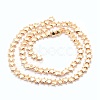 Electroplate Non-magnetic Synthetic Hematite Beads Strands G-L485-14-LG-3