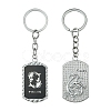 Alloy Enamel Keychain KEYC-YW00022-12-1