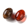 Two-tone Opaque Acrylic Beads AC-CBAA26B-13-2
