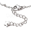 Tarnish Resistant 304 Stainless Steel Cable Chain BJEW-JB05632-01-4