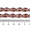 Transparent Glass Beads Strands EGLA-N013-T8mm-D02-4