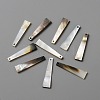 Natural Black Lip Shell Pendants FIND-WH0117-09-2