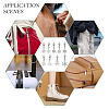 18Pcs 9 Styles Alloy Replacement Zipper Head with Snowflake Tibetan Style Alloy Pendants PALLOY-TAC0158-8