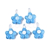 Handmade Lampwork Pendants LAMP-Q039-21I-1