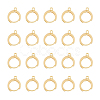 20Pcs Brass Hoop Earrings KK-DC0002-99-1