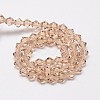 Transparent Glass Beads Strands EGLA-A039-T6mm-D12-2