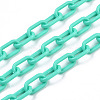 Handmade Opaque Acrylic Paperclip Chains KY-S166-002C-1