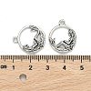 Tibetan Style Alloy Pendants PALLOY-K110-21AS-NR-3