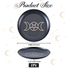430 Stainless Steel Wiccan Altar Plate AJEW-WH20070-290A-01-2