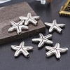 Tibetan Style Alloy Beads TIBEB-A004-028TAS-NR-4