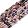 Natural Tourmaline Beads Strands X-G-S361-2mm-017-1