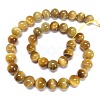 Natural Tiger Eye Beads Strands G-G544-8mm-01-2