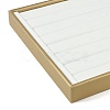 Imitation Leather Jewelry Ring Trays CON-G023-01A-3