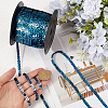 1 Roll Sparkle PVC Sequins Ribbon OCOR-SP0001-02B-3