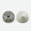 Pointed Back Glass Rhinestone Cabochons RGLA-T086-6mm-03-2