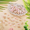 90Pcs 2 Styles Opaque Acrylic Imitation Gemstone Beads OACR-TA0005-14E-5