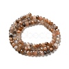 Natural Multi-Moonstone Beads Strands G-I341-06-3