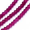 Natural White Jade Bead Strands G-G914-2mm-06-2