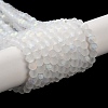 Transparent Glass Beads Strands EGLA-A034-T4mm-MB19-2