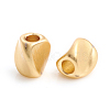 Matte Style Brass Beads X-KK-L155-20MG-2