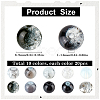 200Pcs 10 Styles Mixed Styles Glass Round Bead Strands DGLA-SC0001-02-2